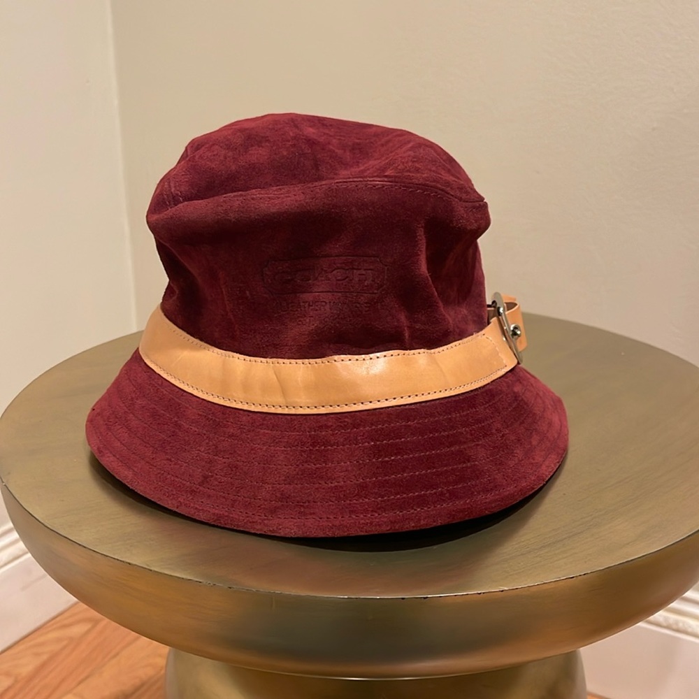 Coach Suede Bucket Hat